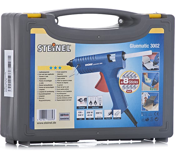 Термоклеевой пистолет Steinel GLUEMATIC 3002 с кейсом