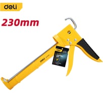 Пистолет для герметика DELI полузакрытый 290мм DL2350 (для туб 310мл) 98424