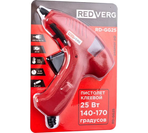 Клеевой пистолет REDVERG RD-GG25 6674729