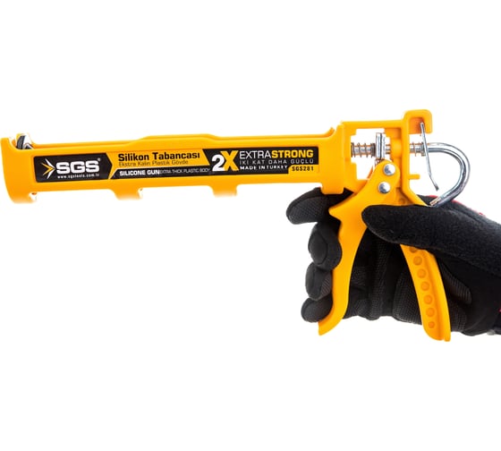 Усиленный пистолет для силикона SGS extra duty 281 пластиковый корпус 281SGS