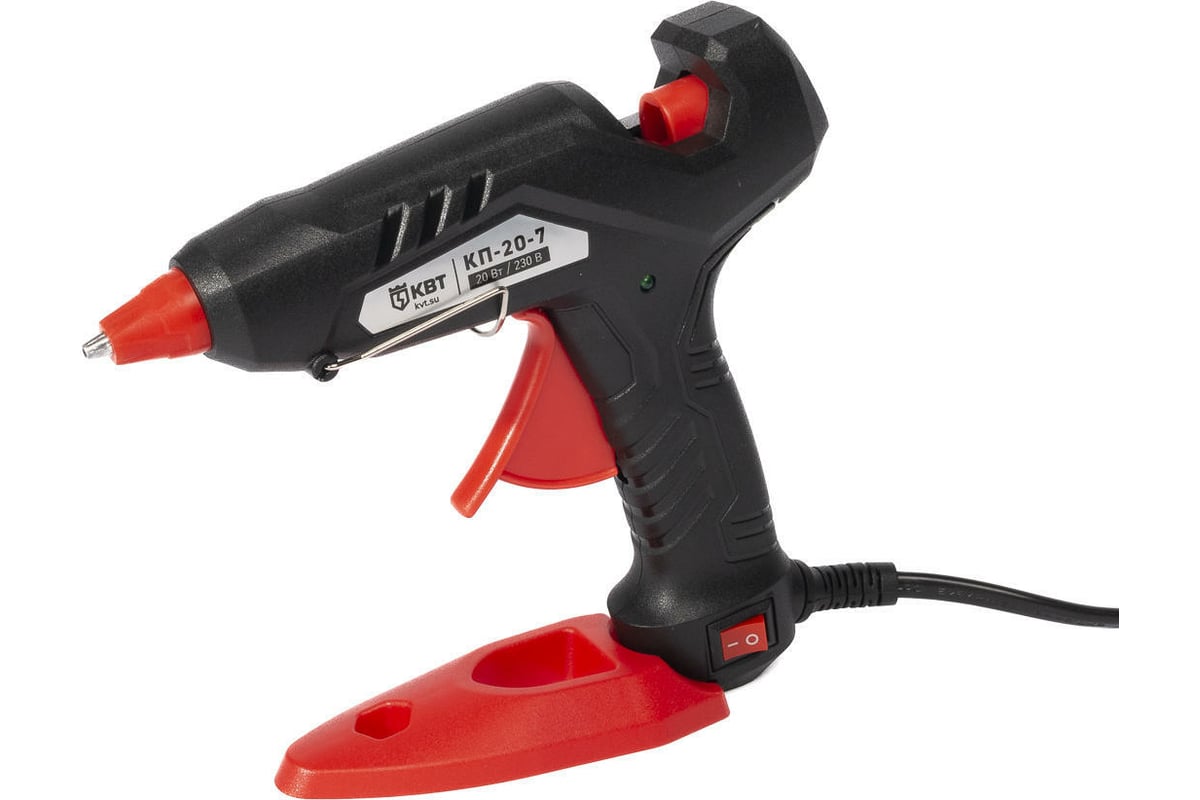 Клеевой пистолет КВТ КП-20-7 87964 - выгодная цена, отзывы ...
