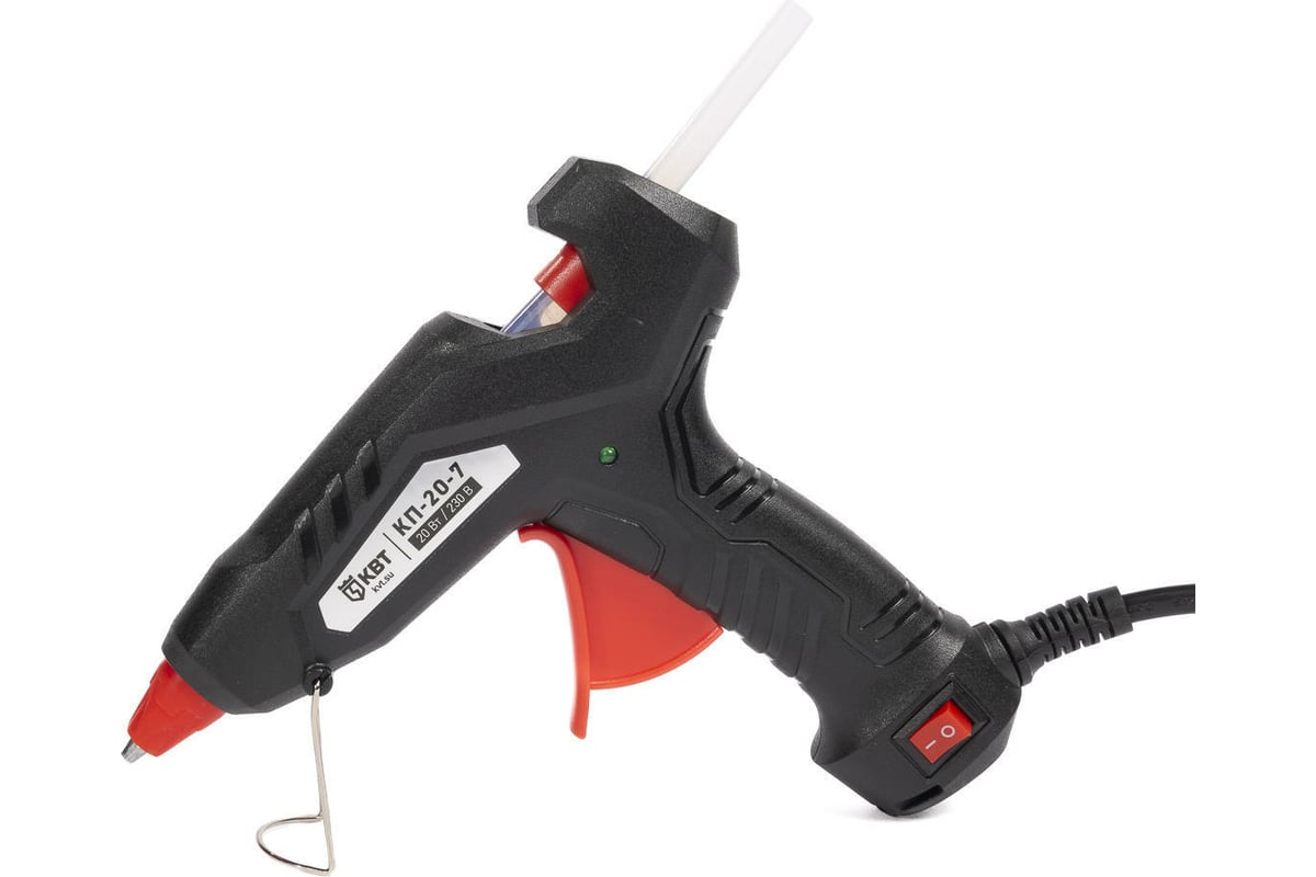 Клеевой пистолет КВТ КП-20-7 87964 - выгодная цена, отзывы ...