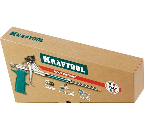 Разборный пистолет для монтажной пены KRAFTOOL Supergun 06800