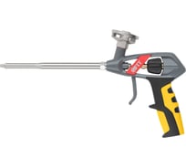 Усиленный пистолет для монтажной пены FIT Профи прорезиненная ручка 14285