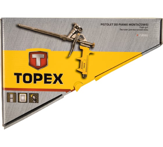 Пистолет для монтажной пены TOPEX 21B501