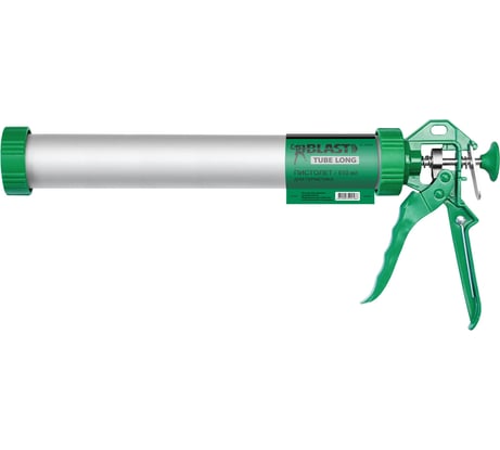 Пистолет для герметика с алюминиевой тубой Blast Tube Long 591006