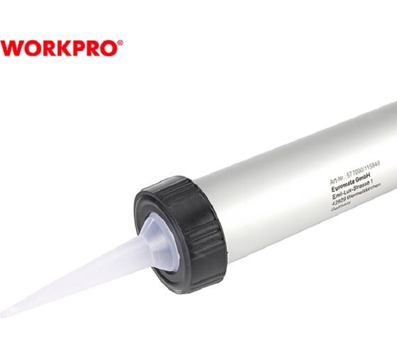 Пистолет для герметика WORKPRO 380 мм, 15 дюймов WP224006