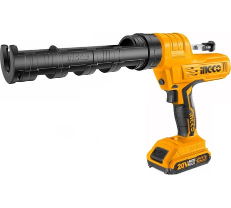 Аккумуляторный пистолет для герметика INGCO INDUSTRIAL 20В CCGLI2001