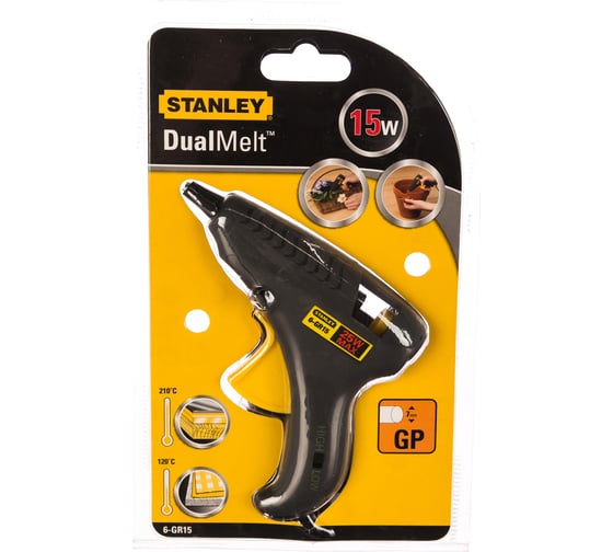 Клеевой пистолет Stanley Mini DualTemp GR15 6-GR15