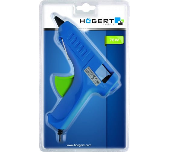 Клеевой пистолет Hoegert Technik 78 Вт, 11.2 мм HT2C108
