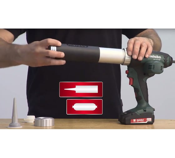 Пистолет для герметика Metabo KPA 18 LTX 600 601207820