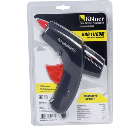 Клеевой пистолет Kolner KGG 11/60М 1