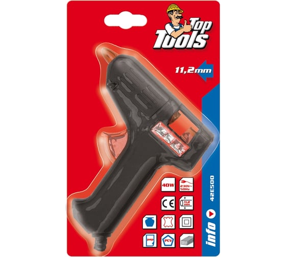 Клеевой электрический пистолет Top Tools 42E500