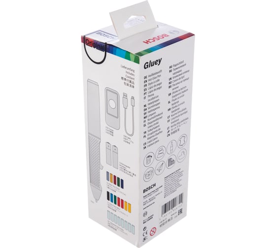 Клеевая ручка Bosch Gluey, серая 0.603.2A2.101
