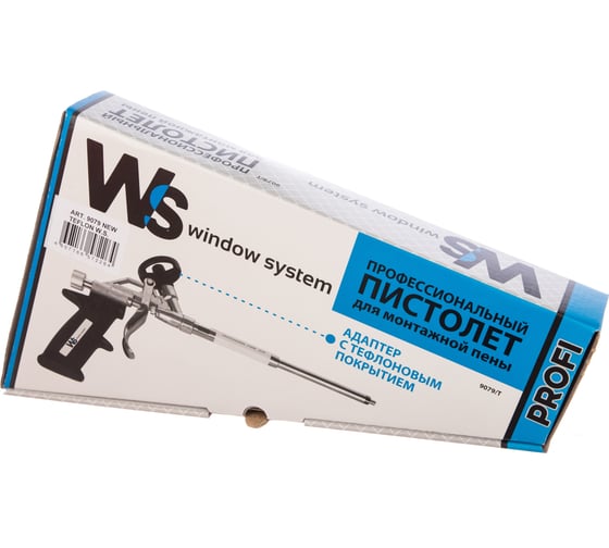 Пистолет для монтажной пены WINDOW SYSTEM 9079Т WSGUN07908
