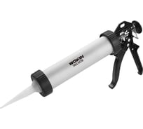 Пистолет для герметика Wokin алюминиевый, усиленный, 225 мм 1352809