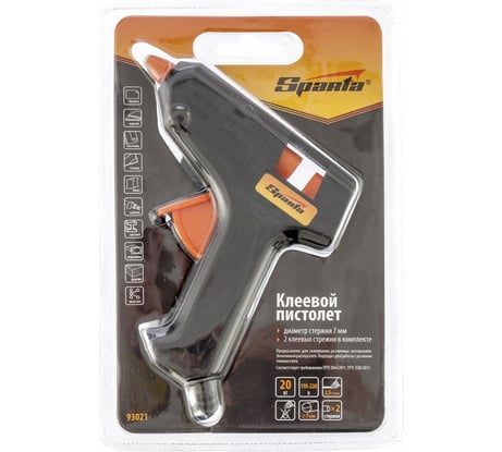 Клеевой пистолет SPARTA 93021