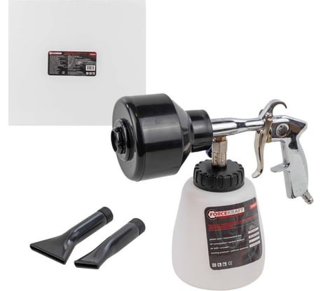Пневматический пистолет для химчистки а/м Forcekraft fk-203824d емкость 1 л 56759
