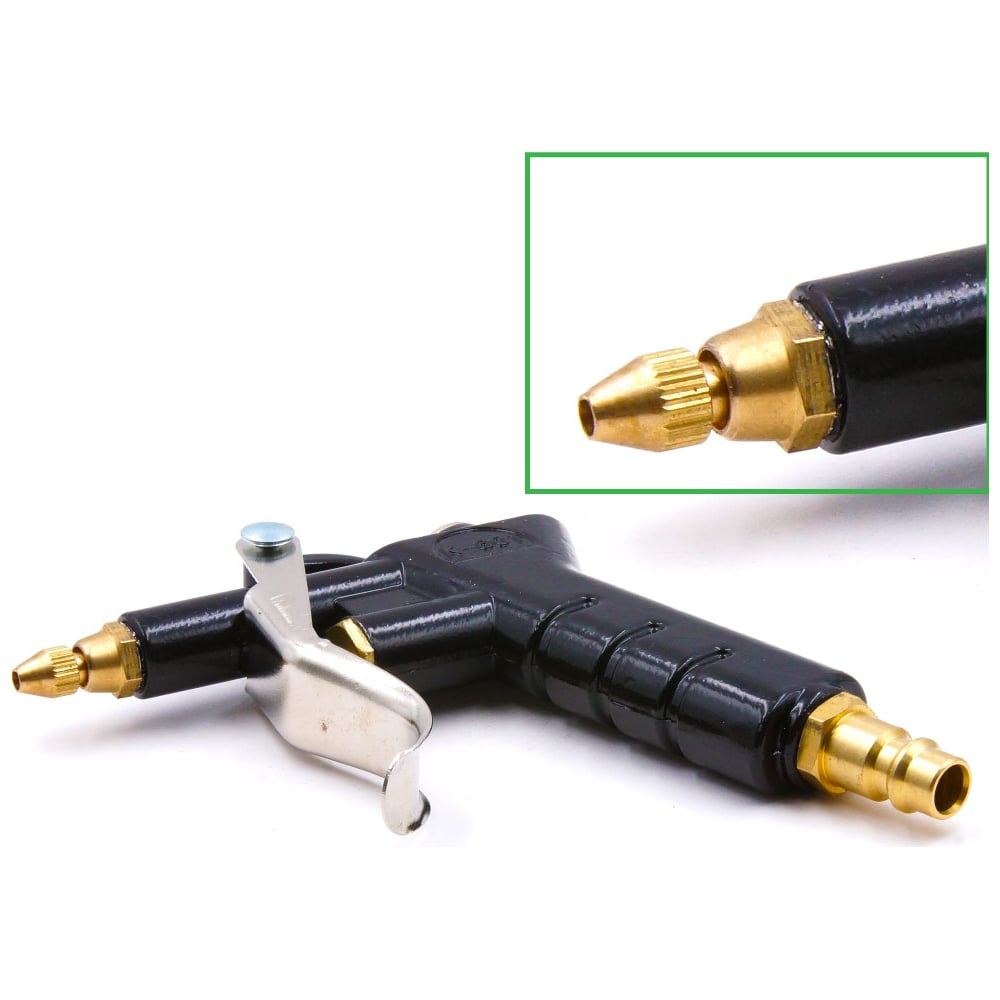 Продувочный пистолет HQ-mech пневм. соед. f (лат.) мет., сопло, пружина ...