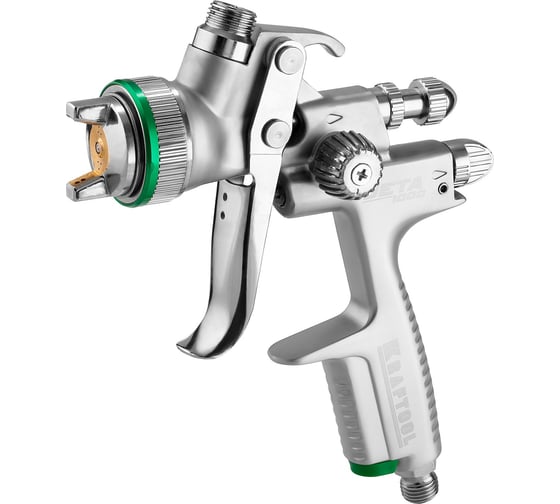 Пневматический краскопульт KRAFTOOL Jeta 1000 с верхним бачком, HVLP, 1.3 мм 06559-1.3