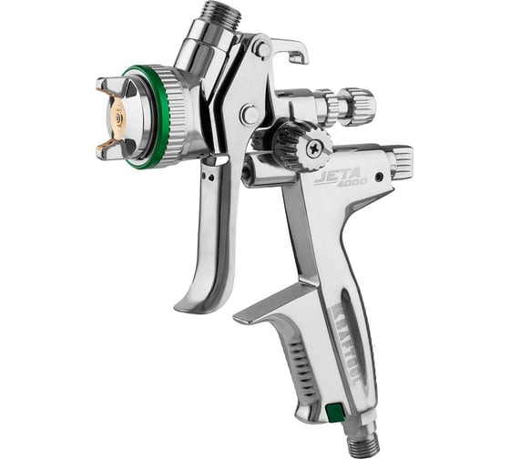 Пневматический краскопульт KRAFTOOL Jeta 4000 с верхним бачком HVLP, 1.3 мм 06555-1.3