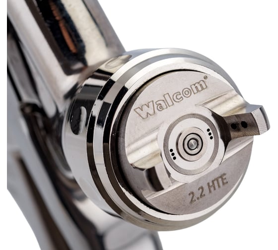 Краскораспылитель Walcom SLIM S HTE сопло 2.2, верхний бачок пластик 0.68 л 1006822