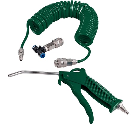 Обдувочный пистолет ROCKFORCE со шлангом и фитингами-переходниками для грузовых а/м RF-SG-01(26130)
