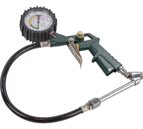 Пистолет для подкачки шин с аналоговым манометром и шлангом Rockforce RF-TG04