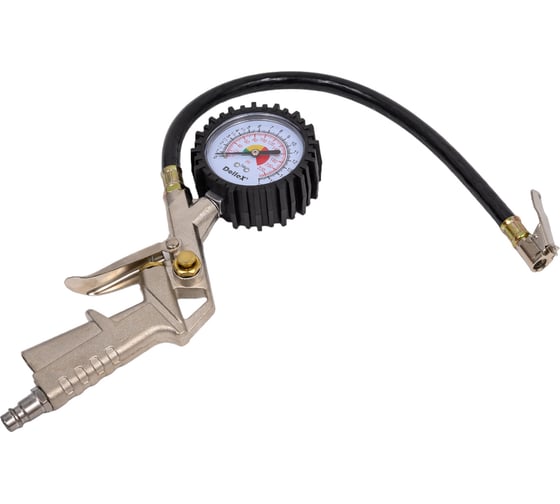Пистолет для накачивания колес с манометром DolleX PNS-36