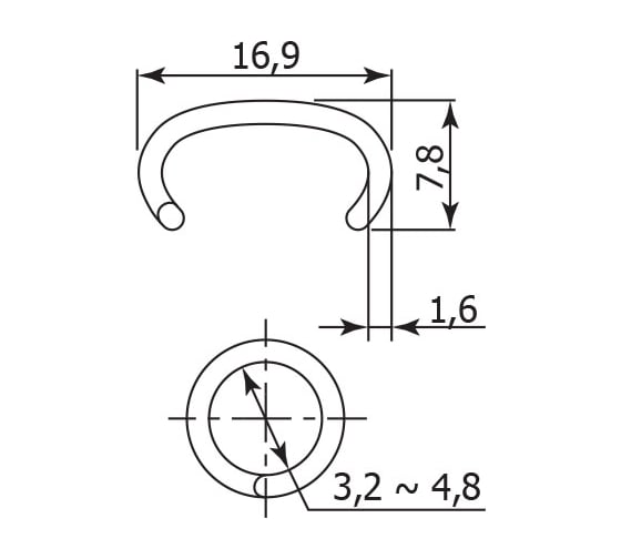Скобообжимной пистолет AMT C-Ring SC760