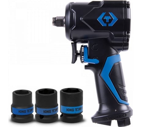 Пневматический ударный гайковерт KING TONY 1/2" P33431-050B