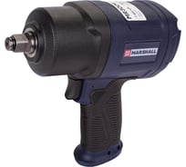 Пневматический ударный гайковерт MARSHALL 1450 н.м, 1/2, ударные головки, кейс MR3004