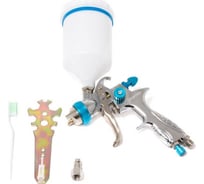 Краскораспылитель Partner с верхним пластиковым бачком (600мл, 1.7мм, 3.5bar, 100-128 л/мин) H-887P-14V(18502) PA-H-887P-14V/TE-887P-14V/(18502)