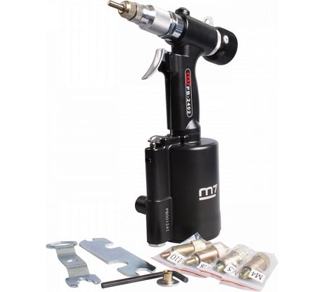 Пневмогидравлический заклепочник для резьбовых заклепок М4 - М10 MIGHTY SEVEN PB-2402