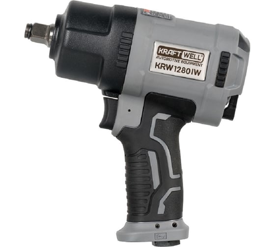 Пневматический ударный гайковерт KraftWell 1/2", 1280 Нм KRW1280IW