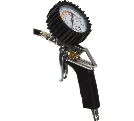 Пистолет для подкачки шин с манометром ROCKFORCE RF-2370(16613)