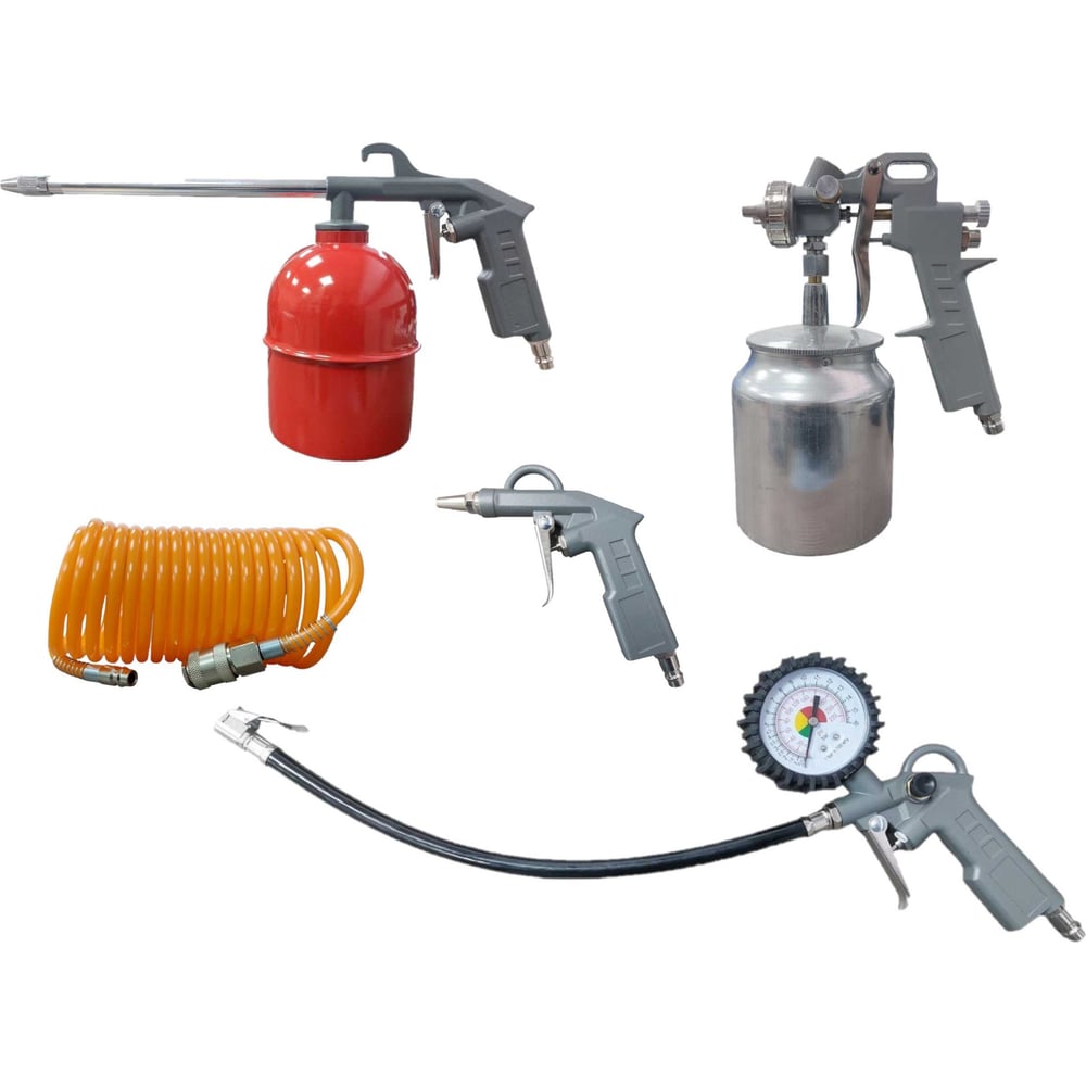 Набор для покраски AktiSpray из 5 предметов, с быстросъемными ...