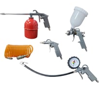 Набор для покраски AktiSpray из 5 предметов, с быстросъемными соединителями, краскораспылитель, верхний бачок 57304