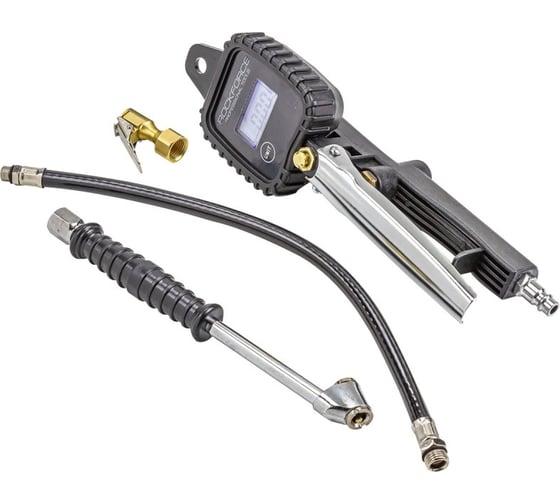 Пистолет для подкачки шин с цифровым манометром Rockforce RF-23702B(56276)