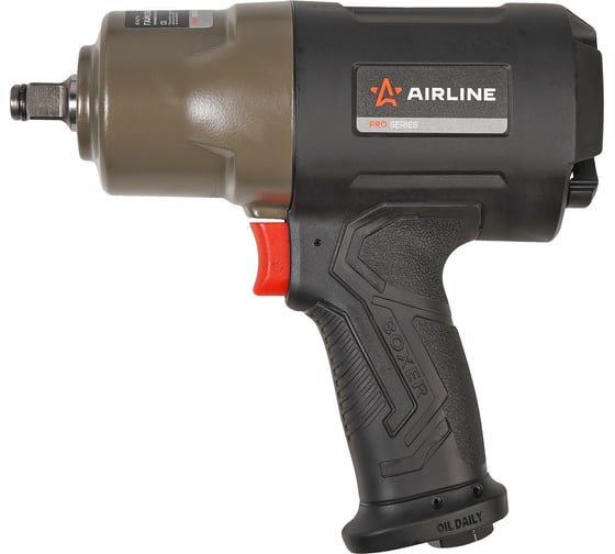 Гайковерт пневматический ударный композитный Airline 1/2"DR 1890Нм PRO ATAZ114