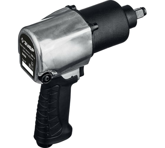 Ударный пневматический гайковерт ЗУБР ПГ-720 1/2", 720 Нм 64260