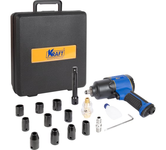 Пневматический ударный гайковерт KRAFT 1/2 700 нм KT 709002