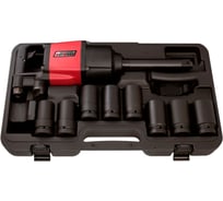 Прямой пневмогайковерт Byemax 210 мм, в наборе с головками BM-47-4072L8K