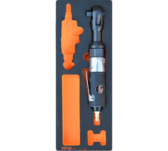 Пневматическая трещотка CUSTOR 1/2" 68 Nm в ложементе VCS1/4 PRO-12-2В