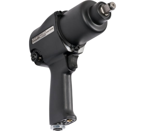 Пневматический ударный гайковерт KraftWell 1/2, 780 Нм KRW750IW
