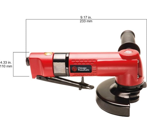 Угловая пневмошлифмашинка Chicago Pneumatic CP9121AR 6151957321