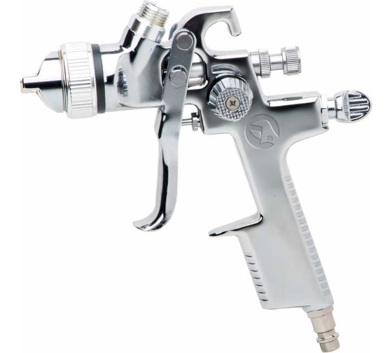 Пневматический краскопульт INTERTOOL, форсунка 1.4 мм, бачок 600 мл PT-0103