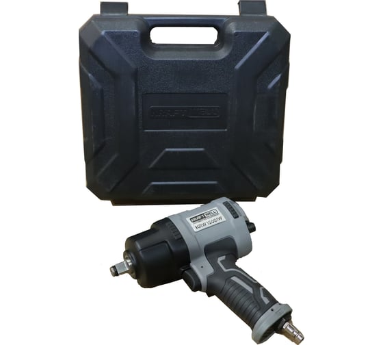 Пневматический ударный гайковерт KraftWell 1/2", 1500 Нм KRW1500IW