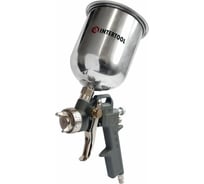 Пневматический краскопульт INTERTOOL HP, форсунка 1.5 мм, бачок 600мл PT-0205