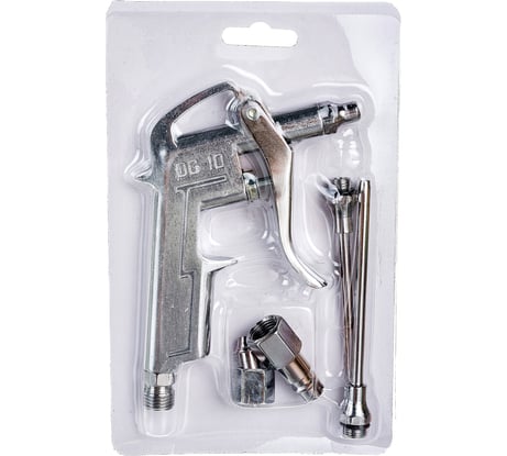 Продувочный металлический пистолет ДАЛИ-авто 3 насадки, быстросъем DA-02240